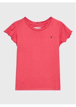 Tommy Hilfiger T-Shirt KG0KG07052 D Różowy Regular Fit ze sklepu MODIVO w kategorii Bluzki dziewczęce - zdjęcie 152560082