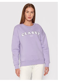 STRAIGHT.  KLASYK Belly 1014 Violet Relaxed Fit sweatshirt from the MODIVO store in the Women's Sweatshirts category - photo 152562304