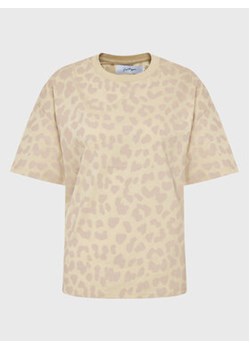 HYPE T-Shirt YVLR-165 Beżowy Relaxed Fit ze sklepu MODIVO w kategorii Bluzki damskie - zdjęcie 152564324