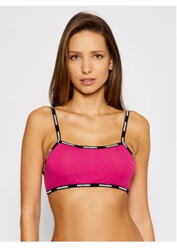 Dsquared2 Underwear Biustonosz top D8RE53190 Różowy ze sklepu MODIVO w kategorii Biustonosze - zdjęcie 152564914