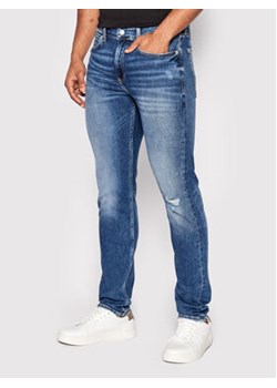 Calvin Klein Jeans Jeansy J30J321133 Niebieski Slim Fit ze sklepu MODIVO w kategorii Jeansy męskie - zdjęcie 152567511