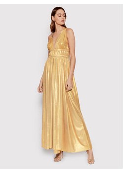 Babylon Sukienka wieczorowa P_S00837 Złoty Regular Fit ze sklepu MODIVO w kategorii Sukienki - zdjęcie 152567661