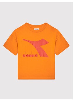 Diadora T-Shirt Rainbow 102.178266 Pomarańczowy Regular Fit ze sklepu MODIVO w kategorii T-shirty chłopięce - zdjęcie 152570242