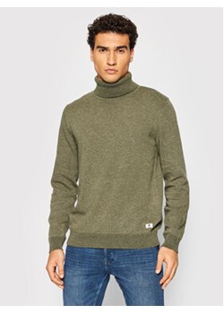 Jack&Jones PREMIUM Golf Morris 12192496 Zielony Regular Fit ze sklepu MODIVO w kategorii Swetry męskie - zdjęcie 152570410