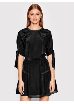 The Kooples Sukienka codzienna Vintage Lace FROB24132K Czarny Regular Fit ze sklepu MODIVO w kategorii Sukienki - zdjęcie 152570784