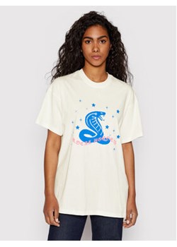 Local Heroes T-Shirt Snake SS22T0026 Biały Oversize ze sklepu MODIVO w kategorii Bluzki damskie - zdjęcie 152573251