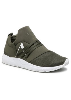 ARKK Copenhagen Sneakersy Raven Mesh Pet S-E15 IL1406-2810-M Zielony ze sklepu MODIVO w kategorii Buty trekkingowe męskie - zdjęcie 152573764