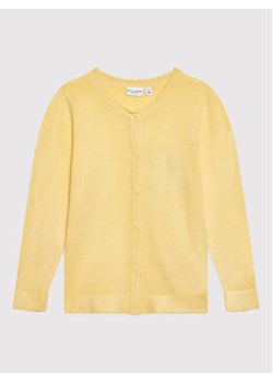 NAME IT Kardigan 13197747 Żółty Regular Fit ze sklepu MODIVO w kategorii Odzież dla niemowląt - zdjęcie 152574483