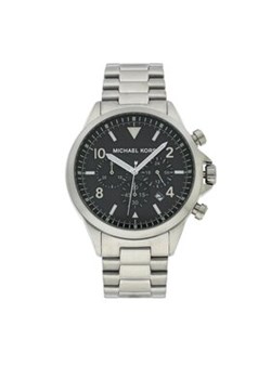 Michael Kors Zegarek Gage MK8826 Srebrny ze sklepu MODIVO w kategorii Zegarki - zdjęcie 152576214