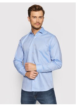 Selected Homme Koszula New Mark 16058640 Niebieski Slim Fit ze sklepu MODIVO w kategorii Koszule męskie - zdjęcie 152578394