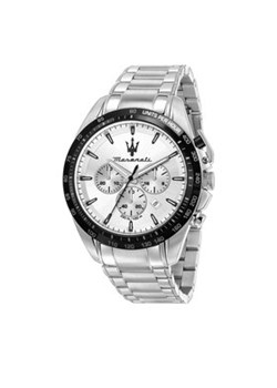 Maserati Zegarek Traguardo R8873612049 Srebrny ze sklepu MODIVO w kategorii Zegarki - zdjęcie 152578883