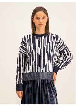 Sportmax Code Sweter Uscio 73660195 Granatowy Oversize ze sklepu MODIVO w kategorii Swetry damskie - zdjęcie 152580110