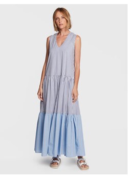 Silvian Heach Sukienka letnia GPP23359VE Niebieski Loose Fit ze sklepu MODIVO w kategorii Sukienki - zdjęcie 152581743