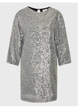 Dixie Sukienka koktajlowa AHH5TCZA Srebrny Regular Fit ze sklepu MODIVO w kategorii Sukienki - zdjęcie 152581890