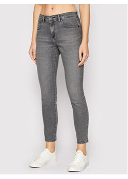 Wrangler Jeansy Vintage W27HDH41N Szary Skinny Fit ze sklepu MODIVO w kategorii Jeansy damskie - zdjęcie 152583102