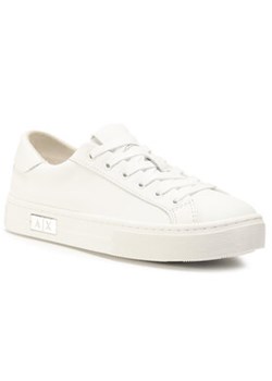 Armani Exchange Sneakersy XDX027 XCC14 A222 Biały ze sklepu MODIVO w kategorii Trampki damskie - zdjęcie 152584534