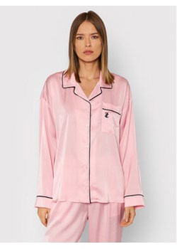 Juicy Couture Koszulka piżamowa Paquita JCAPB199 Różowy Regular Fit ze sklepu MODIVO w kategorii Piżamy damskie - zdjęcie 152584881