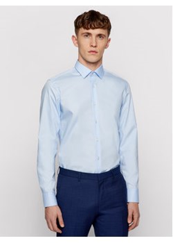 Boss Koszula Jesse 50451092 Niebieski Slim Fit ze sklepu MODIVO w kategorii Koszule męskie - zdjęcie 152585400