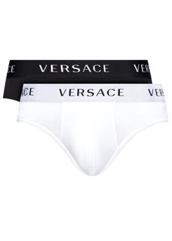 Versace Komplet 2 par slipów Basso AU04019 Kolorowy ze sklepu MODIVO w kategorii Majtki męskie - zdjęcie 152587170
