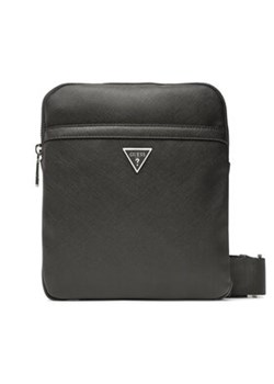 Guess Saszetka Certosa Saffiano Smart HMECSA P3123 Czarny ze sklepu MODIVO w kategorii Torby męskie - zdjęcie 152588081