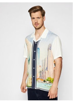 HUF Koszula Prestige BU00095 Biały Regular Fit ze sklepu MODIVO w kategorii Koszule męskie - zdjęcie 152590334