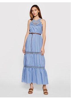 Rinascimento Sukienka letnia CFC0103508003 Granatowy Regular Fit ze sklepu MODIVO w kategorii Sukienki - zdjęcie 152590582