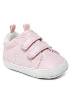 Polo Ralph Lauren Sneakersy Hertitage Court Ez RL100632 Różowy ze sklepu MODIVO w kategorii Buciki niemowlęce - zdjęcie 152590811