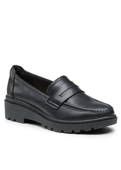 Clarks Loafersy Calla Ease 261676864 Czarny ze sklepu MODIVO w kategorii Półbuty damskie - zdjęcie 152591961