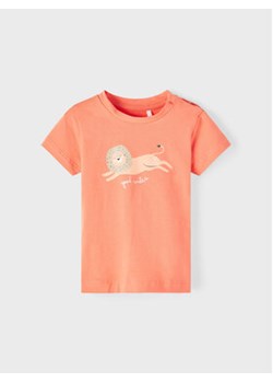 NAME IT Top 13215720 Różowy Regular Fit ze sklepu MODIVO w kategorii Koszulki niemowlęce - zdjęcie 152593102