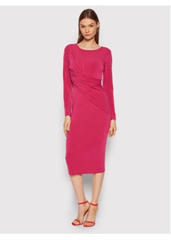 Rinascimento Sukienka koktajlowa CFC0018284002 Różowy Regular Fit ze sklepu MODIVO w kategorii Sukienki - zdjęcie 152593333