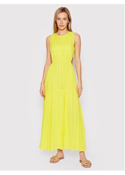 Desigual Sukienka letnia Karen 22SWVW69 Żółty Regular Fit ze sklepu MODIVO w kategorii Sukienki - zdjęcie 152594230