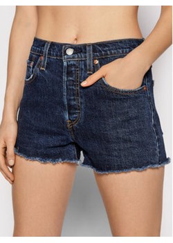 Levi's® Szorty jeansowe 501® Original 56327-0222 Granatowy Regular Fit ze sklepu MODIVO w kategorii Szorty - zdjęcie 152597703