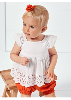 Mayoral Sukienka codzienna 1026 Biały Regular Fit ze sklepu MODIVO w kategorii Odzież dla niemowląt - zdjęcie 152599491