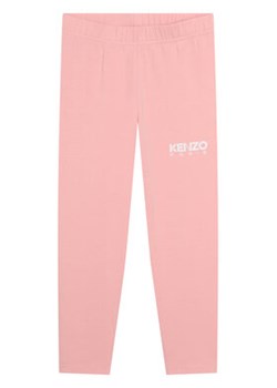 Kenzo Kids Legginsy K14239 M Różowy Regular Fit ze sklepu MODIVO w kategorii Spodnie dziewczęce - zdjęcie 152600204