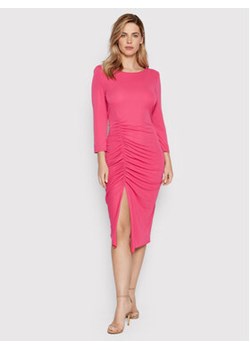 Rinascimento Sukienka koktajlowa CFC0018435002 Różowy Regular Fit ze sklepu MODIVO w kategorii Sukienki - zdjęcie 152600653