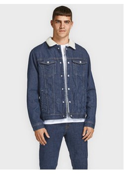 Jack&Jones Kurtka jeansowa Jean 12181157 Granatowy Regular Fit ze sklepu MODIVO w kategorii Kurtki męskie - zdjęcie 152601030