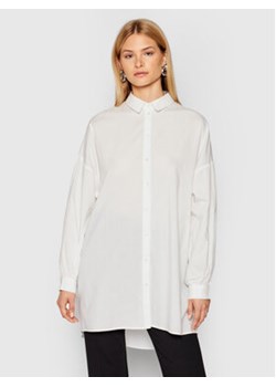 Vero Moda Koszula Bina 10250576 Biały Oversize ze sklepu MODIVO w kategorii Koszule damskie - zdjęcie 152605131