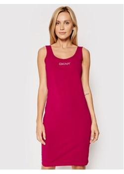 DKNY Sport Sukienka codzienna DP1D4465 Różowy Slim Fit ze sklepu MODIVO w kategorii Sukienki - zdjęcie 152605544