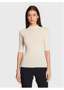 Peserico Sweter S99681F18 Écru Slim Fit ze sklepu MODIVO w kategorii Swetry damskie - zdjęcie 152605623