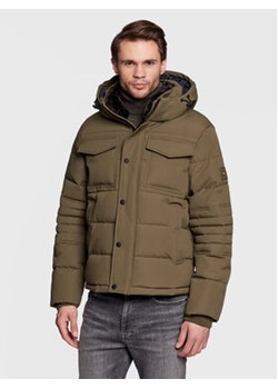 Tommy Hilfiger Kurtka puchowa Utility MW0MW27702 Zielony Regular Fit ze sklepu MODIVO w kategorii Kurtki męskie - zdjęcie 152605801