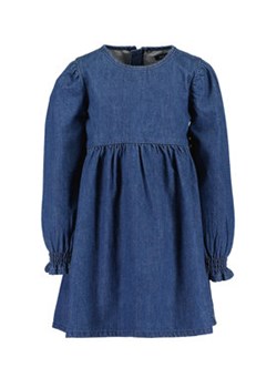 Blue Seven Sukienka jeansowa 784011 Granatowy Regular Fit ze sklepu MODIVO w kategorii Sukienki dziewczęce - zdjęcie 152606441