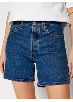 Levi's® Szorty jeansowe 501™ Mid Thigh 85833-0007 Granatowy Regular Fit ze sklepu MODIVO w kategorii Szorty - zdjęcie 152606721