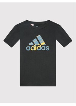 adidas T-Shirt Prime Tee HD078 Czarny Regular Fit ze sklepu MODIVO w kategorii T-shirty chłopięce - zdjęcie 152607014