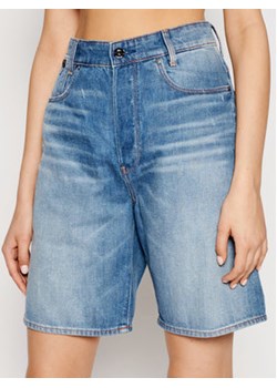 G-Star Raw Szorty jeansowe Staq D19584-C665-C279 Niebieski Boyfriend Fit ze sklepu MODIVO w kategorii Szorty - zdjęcie 152607392