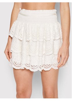 Patrizia Pepe Spódnica mini 2G0853/A062-W146 Biały Regular Fit ze sklepu MODIVO w kategorii Spódnice - zdjęcie 152607933