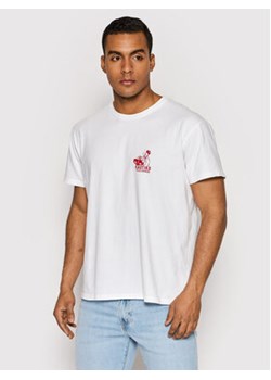 Kaotiko T-Shirt Washed Bella Ciao AJ044-01-G002 Biały Regular Fit ze sklepu MODIVO w kategorii T-shirty męskie - zdjęcie 152609172