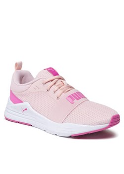 Puma Sneakersy Wired Run Jr 374214 18 Różowy ze sklepu MODIVO w kategorii Buty sportowe damskie - zdjęcie 152611453