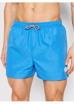 Pepe Jeans Szorty kąpielowe Remo PMB10328 Niebieski Regular Fit ze sklepu MODIVO w kategorii Kąpielówki - zdjęcie 152612601