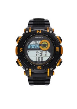 Sekonda Zegarek 1526 Czarny ze sklepu MODIVO w kategorii Zegarki - zdjęcie 152614252