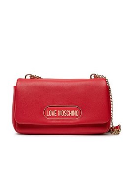 LOVE MOSCHINO Torebka JC4401PP0FKP0500 Czerwony ze sklepu MODIVO w kategorii Kopertówki - zdjęcie 152615093